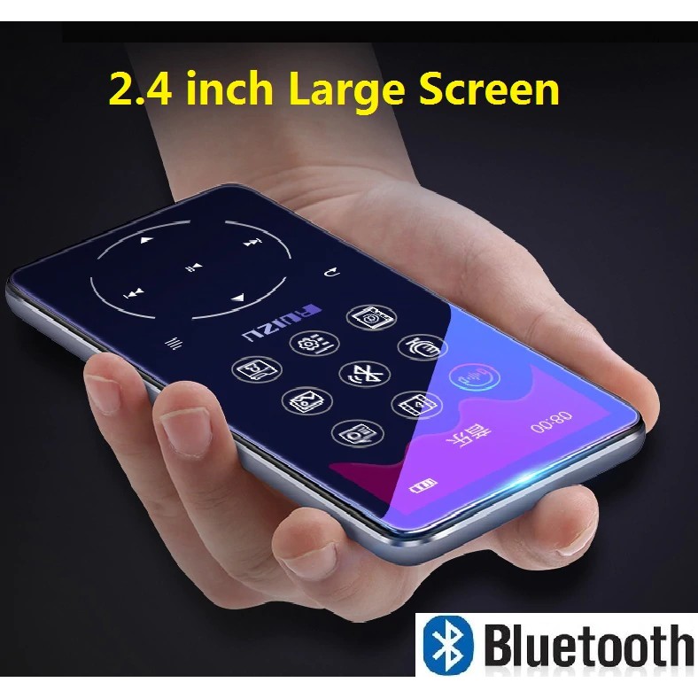 Máy nghe nhạc ruizu D16,hifi,có bluetooth 4.0,phím cảm ứng