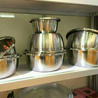 thau tô inox 34 cm