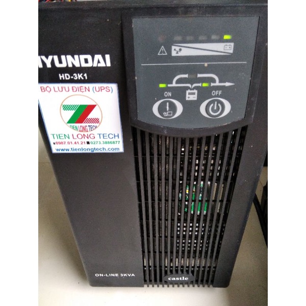BỘ LƯU ĐIỆN UPS HYUNDAI HD-3K1 3KVA-2100W
