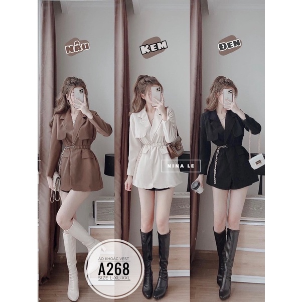 BIGSIZE Áo khoác vest A268