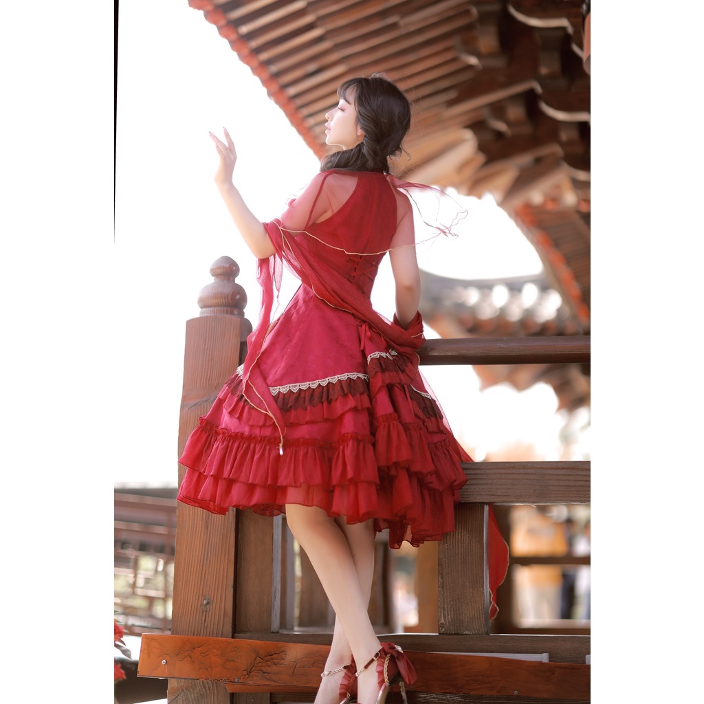Váy Lolita sườn xám thanh lịch phong cách Trung Quốc Minami VOGUE | BigBuy360 - bigbuy360.vn