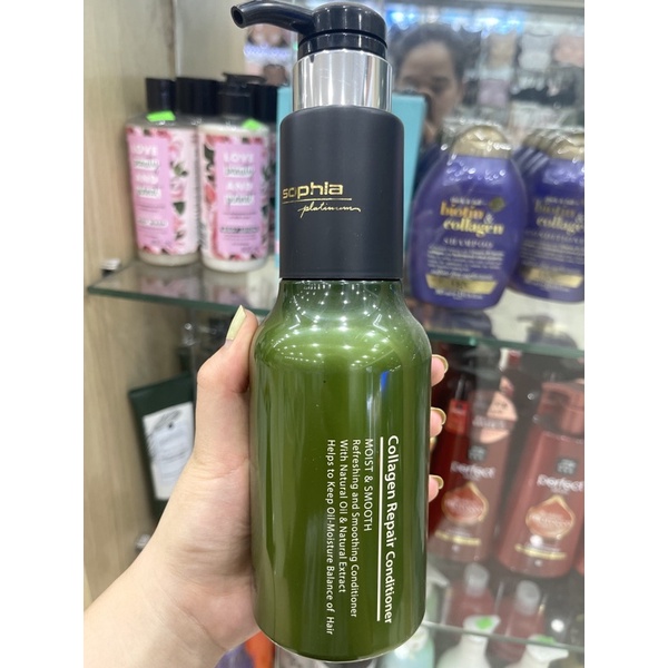 Cặp gội xả collagen repair sophia