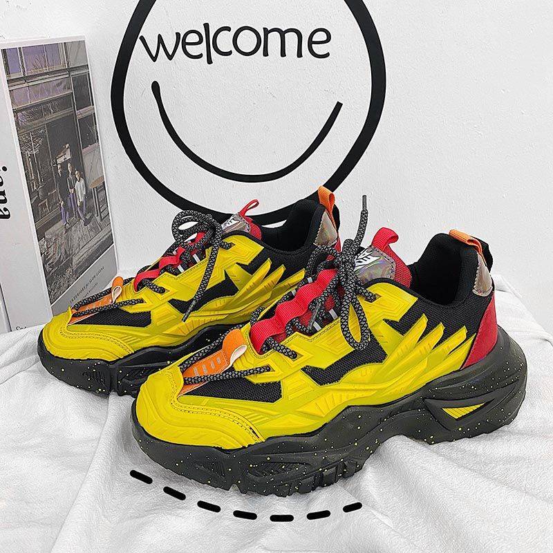 Sneakers Giày Đen Đế Dày Thời Trang Mùa Hè Năng Động