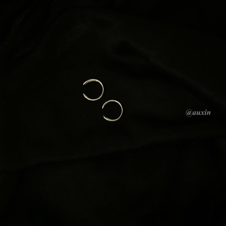 Bông tai dạng kẹp đơn giản cá tính phong cách Hàn Quốc