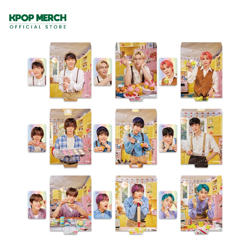 Bộ thẻ ảnh ba chiều SM Entertainment NCT 127 - Official MD BAKER HOUSE