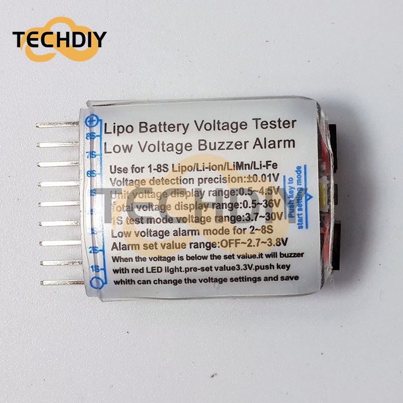 Chuông Báo Động Kỹ Thuật Số Chạy Bằng Pin Mới 2 Trong 1