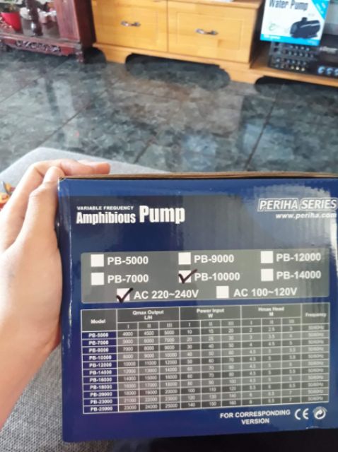 MÁY BƠM ĐẨY PERIHA PB5000 -25000