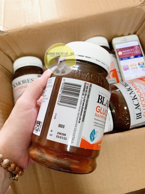 Viên uống Blackmores Glucosamine Sulfate 1500mg One-A-Day 180 viên