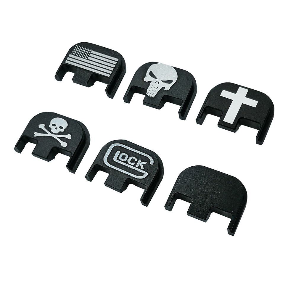 Ốp Bảo Vệ Phía Sau Xe Hơi G/L/O/C/K Bằng Hợp Kim Nhôm Chuyên Dụng