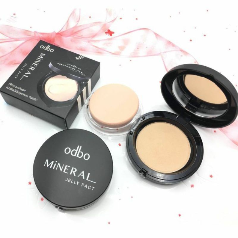 Phấn tươi kháng nước Odbo Mineral Jelly Pact OD619 Thái Lan (13g)