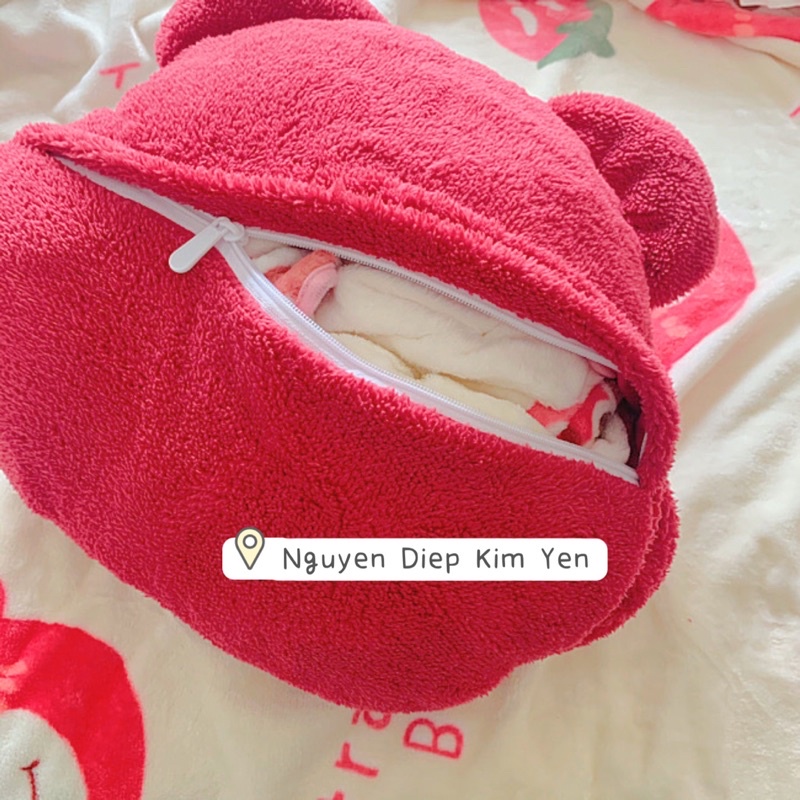 Gấu Losto kèm Mền