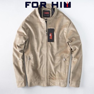 Áo khoác kaki nam cổ trụ FOR HIM-2018, cực ấm, cực sang trọng
