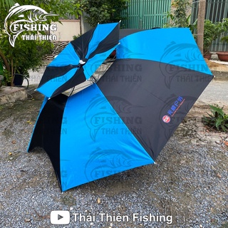 Ô Dù Che Nắng Mưa GW Rộng 2m Dùng Đi Câu Cá, Dã Ngoại Có Lò Xo Xoay Bẻ Chỉnh Theo Hướng Mưa Nắng