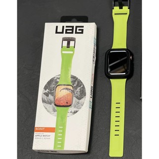 Dây cao su UAG cực xinh màu xanh neon dành cho đồng hồ thông minh