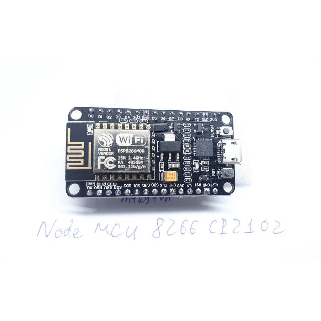 Kit RF Thu Phát Wifi ESP8266 NodeMCU Lua – ESP8266 ESP-12E ( IC nạp CP2102)