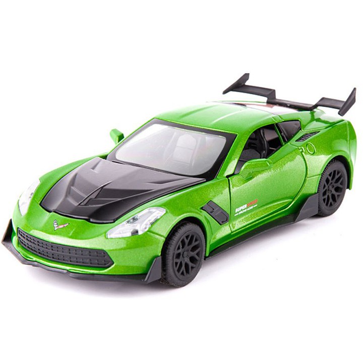 Xe mô hình kim loại Chevrolet Corvette racing sports tỷ lệ 1:32