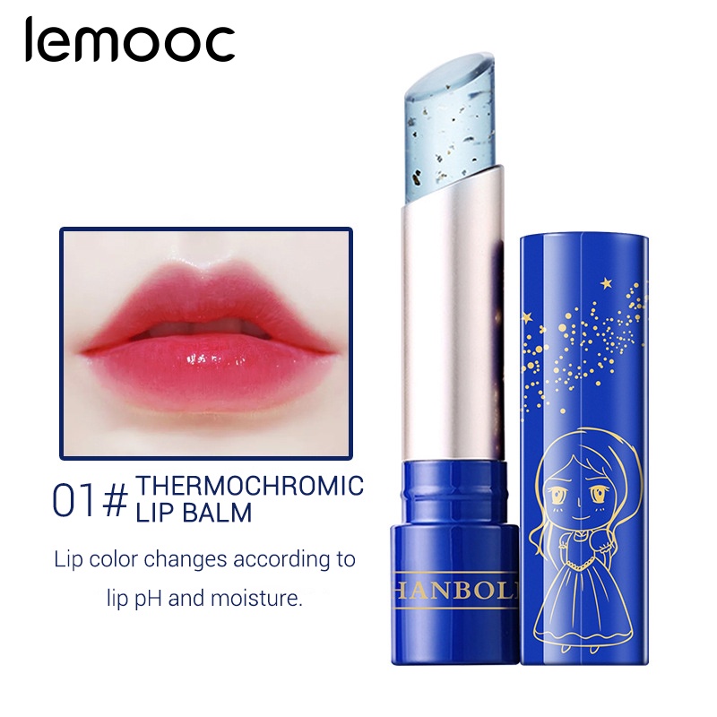 Son Dưỡng Môi Trong Suốt Đổi Màu Theo Nhiệt Độ