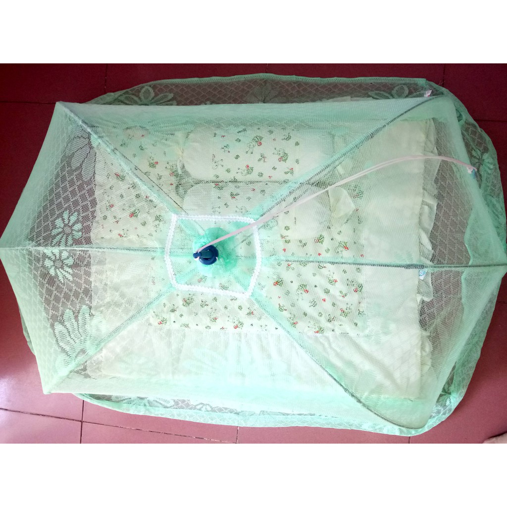 Mùng chụp cho bé Jiading size nhỏ bảo vệ an toàn cho bé khi ngủ  - 0802 - mùng lưới chống muỗi
