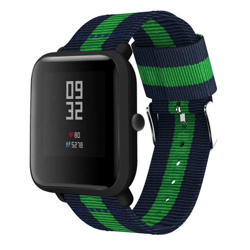 Dây đeo sợi nylon 20mm dành cho đồng hồ thông minh Xiaomi Huami Amazfit Bip U Pro GTS 3 Bip S Lite GTS 2 Mini GTR 42mm