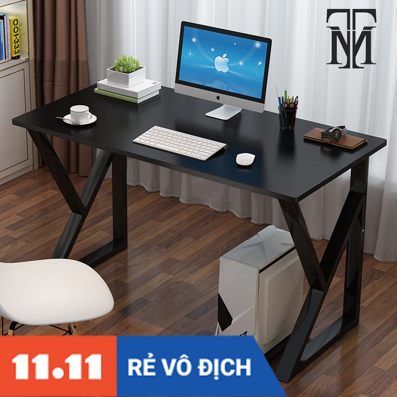 Bàn Làm Việc Chân Chữ U,K,Z Mặt Gỗ MFC Màu Trắng Size 120x60 Cao 75cm | BigBuy360 - bigbuy360.vn