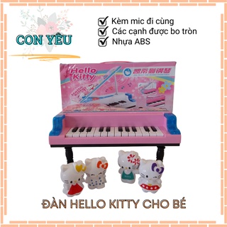 Đàn piano điện hình Hello Kitty cho bé - Âm thanh chuẩn