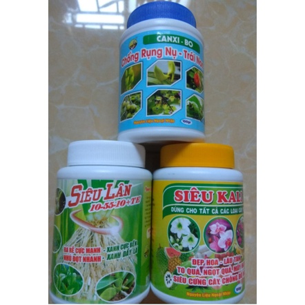 Phân Bón Chăm Sóc Hoa Lan, Cây Cảnh - Kích Hoa, Chống Rụng Nụ, Dưỡng Hoa và Trái ( Canxi-Bo-lân-kali)