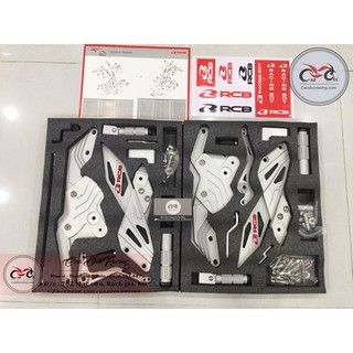 Số gãy đôi RacingBoy Winner RS150 RCB Malaysia chính hãng - màu trắng