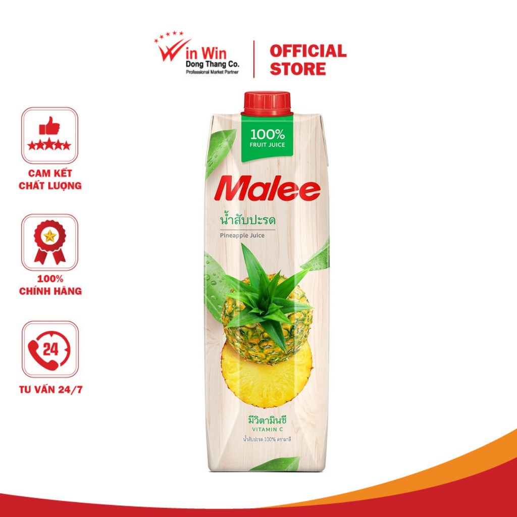 Nước Ép Dứa Malee 1L
