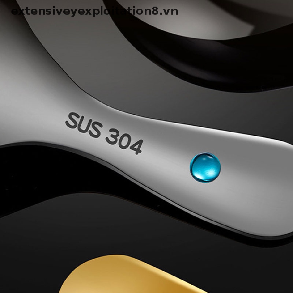 Muỗng Múc Kem / Gia Vị Mini Bằng Thép Không Gỉ Tay Cầm Ngắn