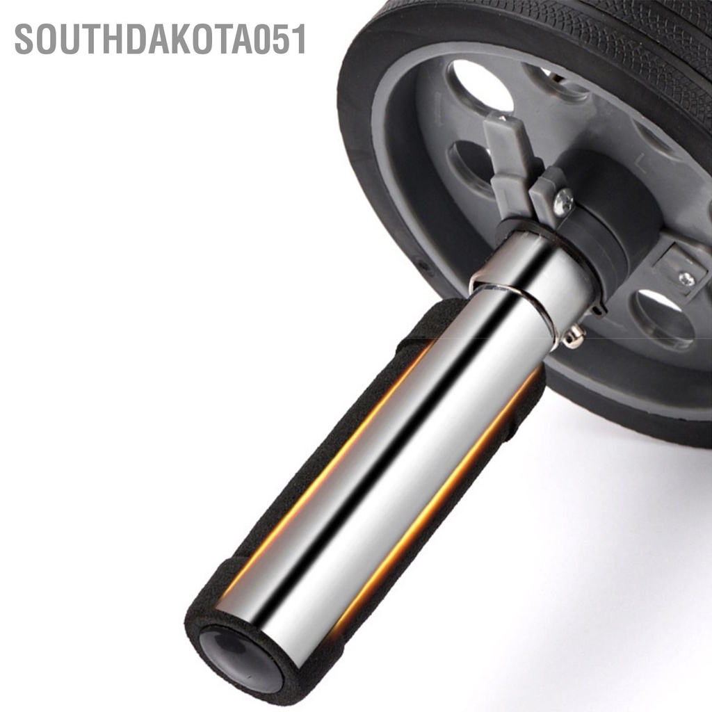 [Hàng HOT] Con Lăn Tập Cơ Bụng 2 Bánh Tự Động Dành Cho Nam Nữ Dụng cụ tập gym thể dục thể thao tại nhà【Southdakota051】