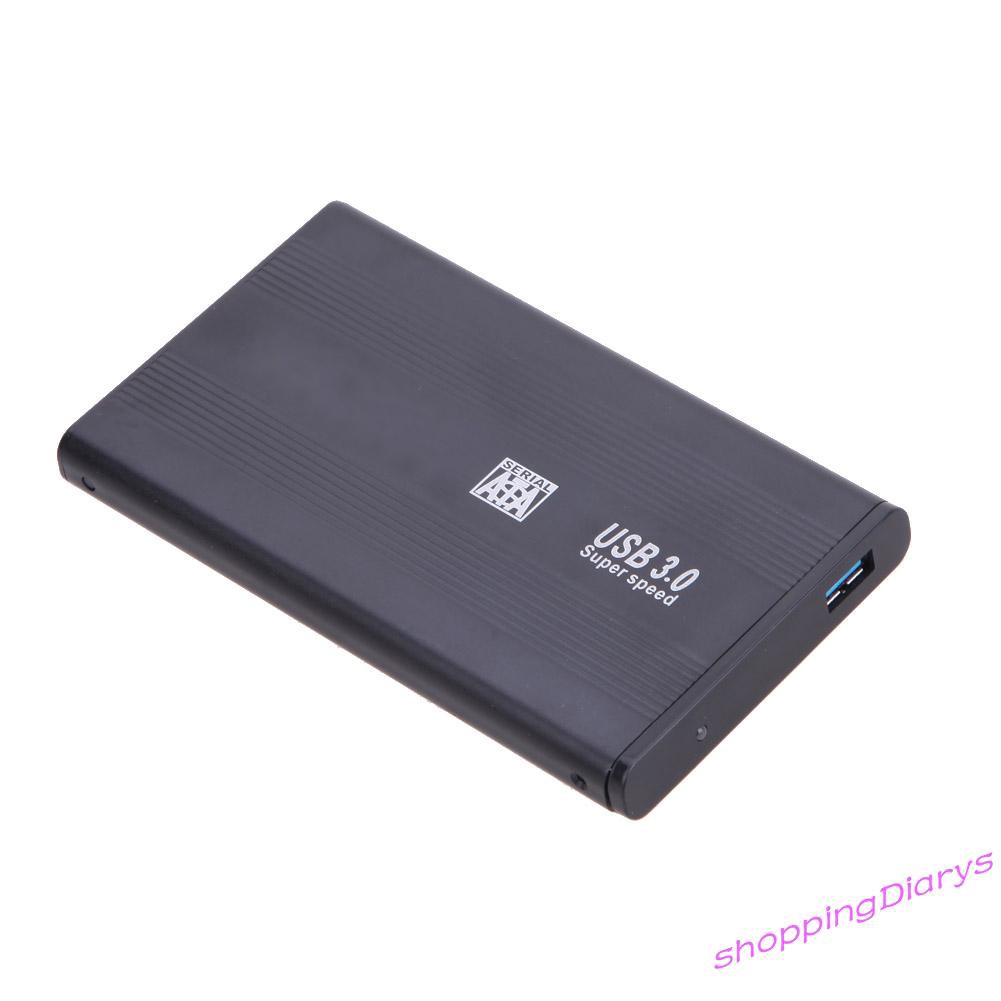 Hộp Nhôm Đựng Ổ Cứng Ngoài Usb 3.0 SATA 2.5 "inch HD HDD