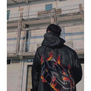 ÁO KHOÁC DÙ unisex logo hãng bốc lửa 🔥