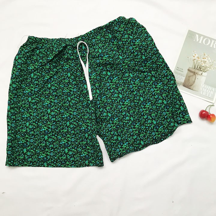 Quần đùi nữ từ 50-55kg vải lanh tole - Quần short nữ - QU26