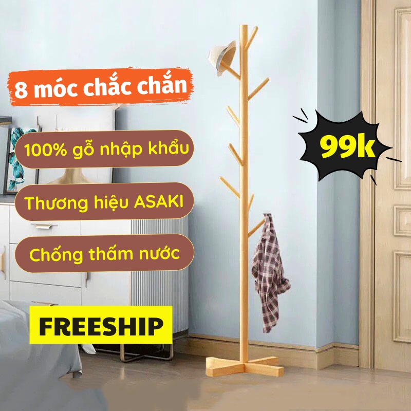 Giá Treo Đồ, Cây Treo Phong Cách Hàn Quốc Decor Phòng KHO GIA DỤNG TRẦN PHÚ