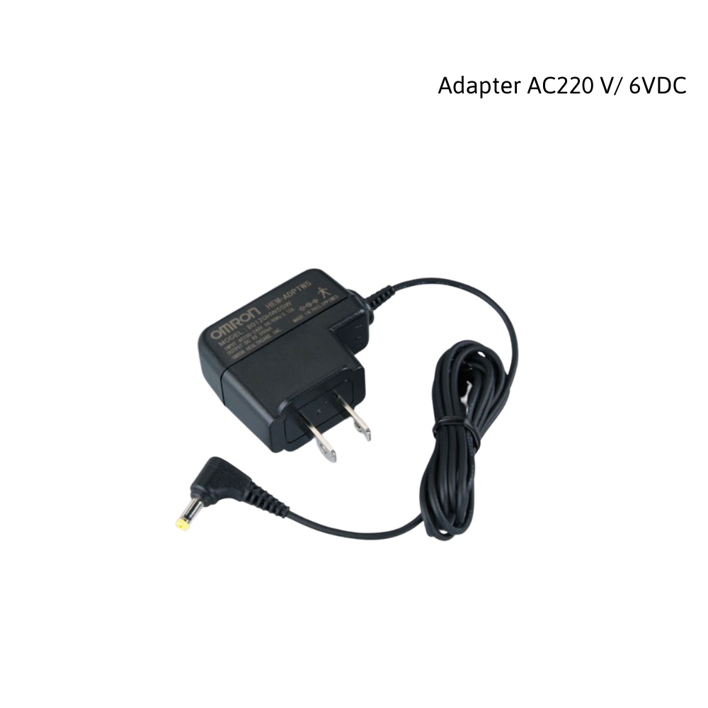 Bộ đổi nguồn máy đo huyết áp bắp tay OMRON - Adapter AC220V/6VDC chính hãng