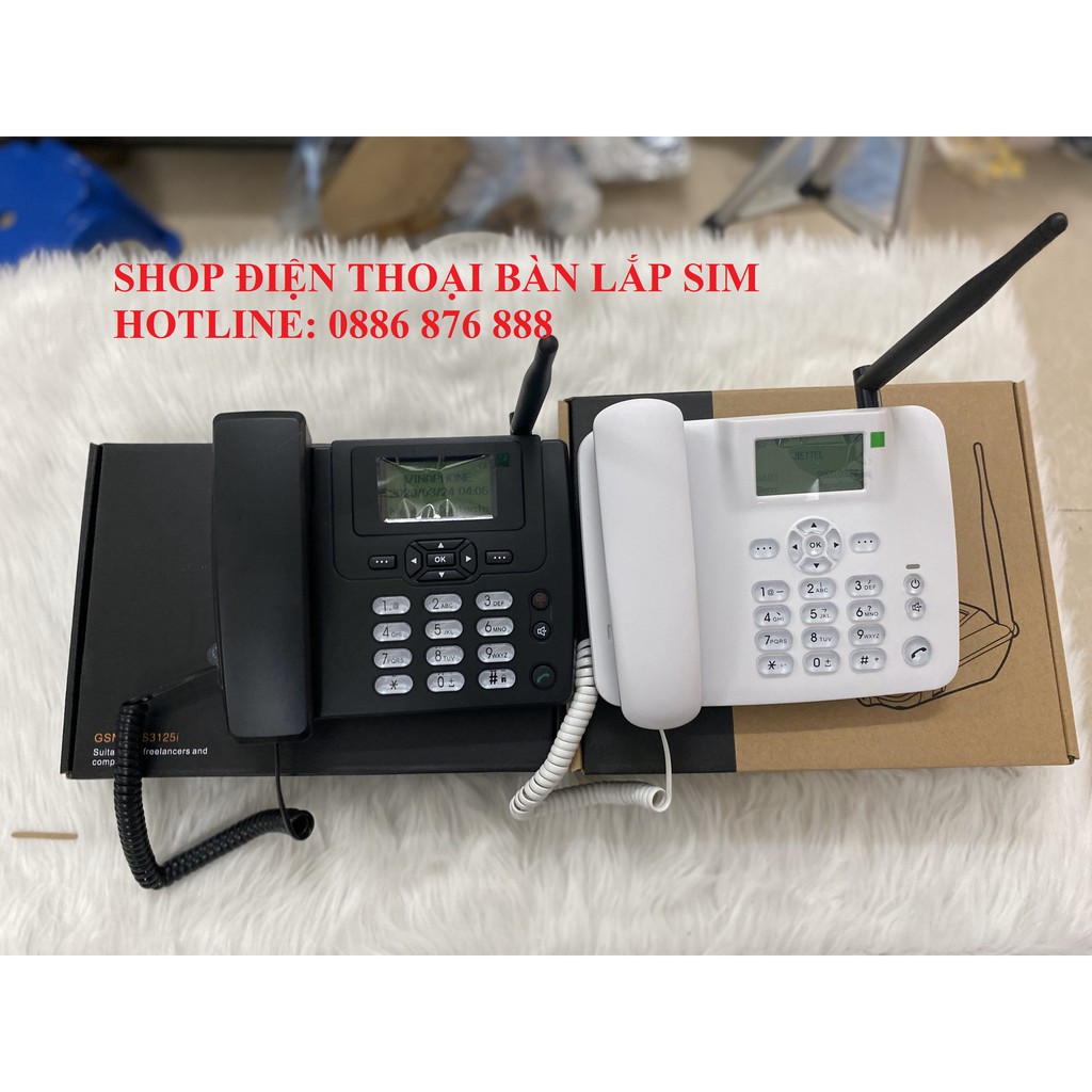 DIGIMIX | ☎️ Điện Thoại Để Bàn ☎️ Lắp Mọi Loại Sim Di Động, GPhone, HomePhone - Loại 1 Sim và 2 Sim Mã Huawei ETS 6588