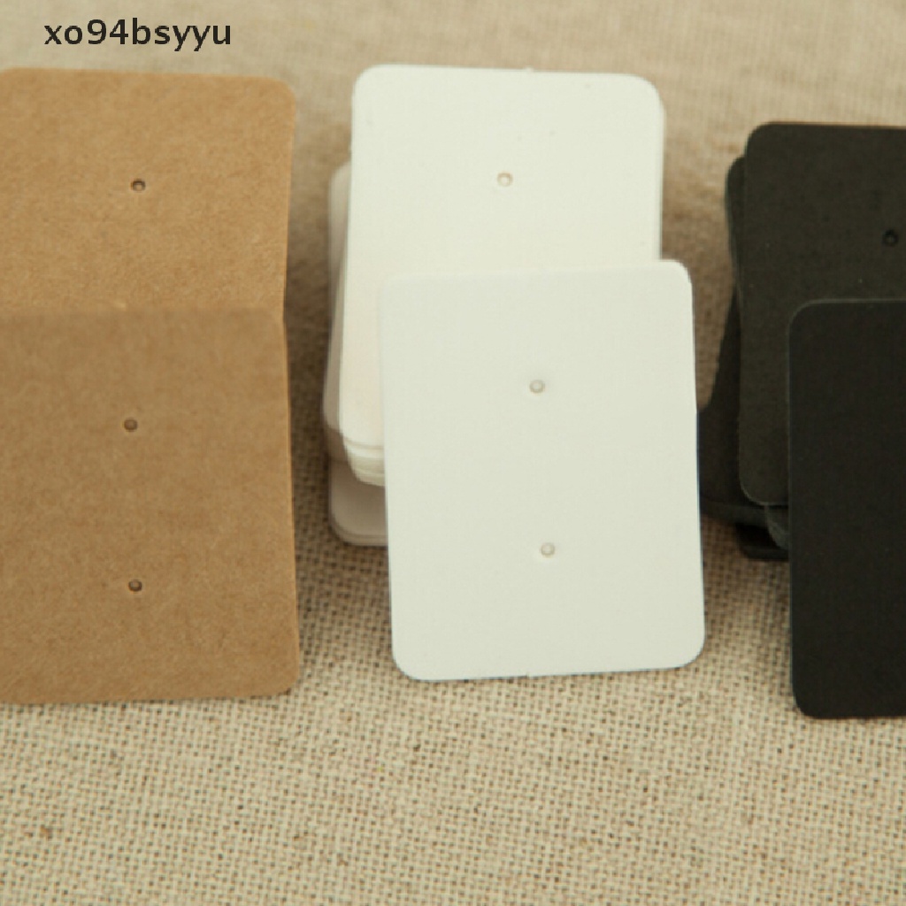 Set 50 Thẻ Giấy Treo Trưng Bày Bông Tai Chuyên Nghiệp Xo94Bsyu