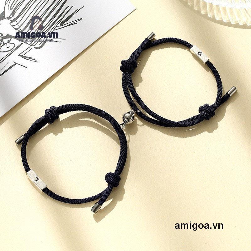 ✨✨SUN - MOON Magnet Couple, Moon and Sun Couple Bracelet dành cho nam và nữ