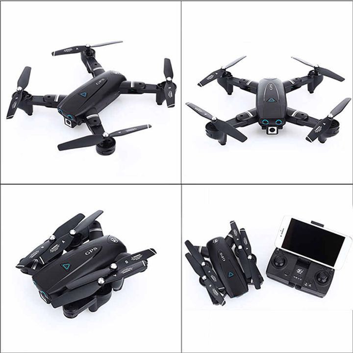 Flycam, Máy bay camera 4k flycam mini giá rẻ điều khiển từ xa quay phim, chụp ảnh, chống rung kết nối wifi - dòng S167