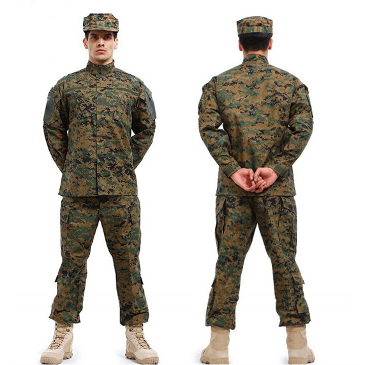 Bộ Quần Áo Túi Hộp Chiến Thuật Chất Kaki