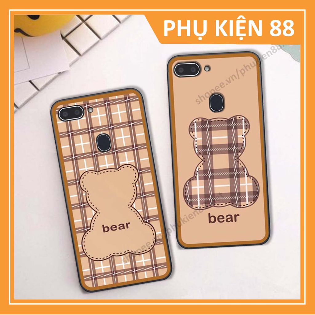 Ốp lưng Realme 1 / 2 ốp điện thoại LineBear, bé tóc xù, hoa siêu đẹp