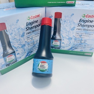 Dung dịch súc rửa động cơ xe máy ô tô castrol engine shampoo làm sạch và - ảnh sản phẩm 4