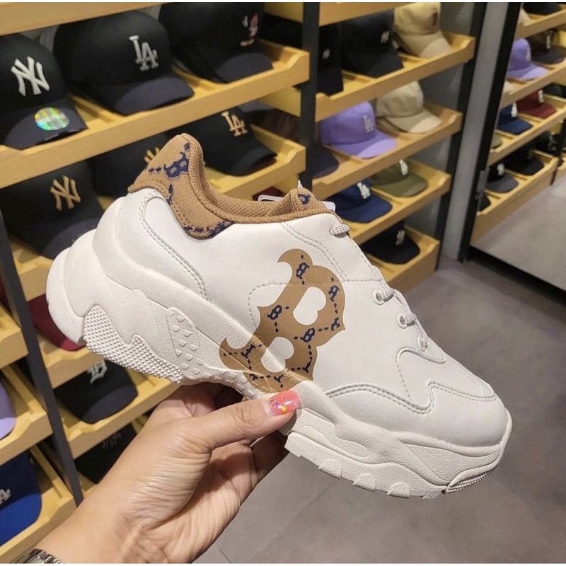 Giày chunky mono heel MLB ss22