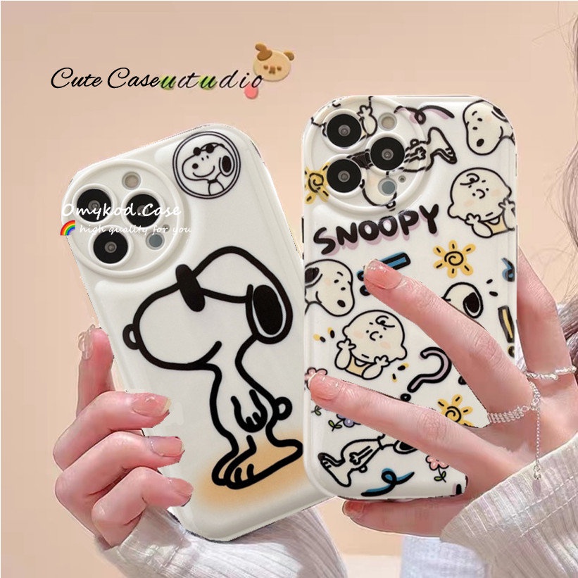 Ốp Điện Thoại Mềm In Hình Snoopy Cho Redmi 12C Note 12 11 Pro 8 9 9S Redmi 10C 9C 9A 11 Lite 12 Pro Poco X3 F3 10T Pro