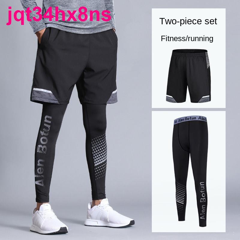 Tiệm quần ngắn Thổ NamTight pants male quick-drying shorts suits spring training of track and field fitness running com