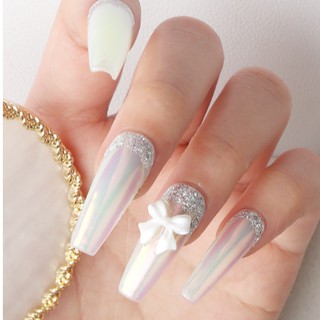 Set 10 Charm Nơ Lì Hàn Quốc Trang Trí Đính Móng NZ02