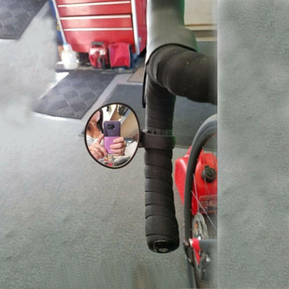 2 Gương Chiếu Hậu Xoay 360 Độ Gắn Tay Lái Xe Đạp Tiện Dụng