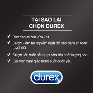 Bao cao su Durex Kingtex