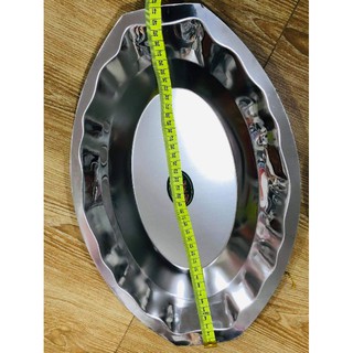 Dĩa hột xoài INOX, dĩa INOX làm bò né cao cấp không gỉ loại dày