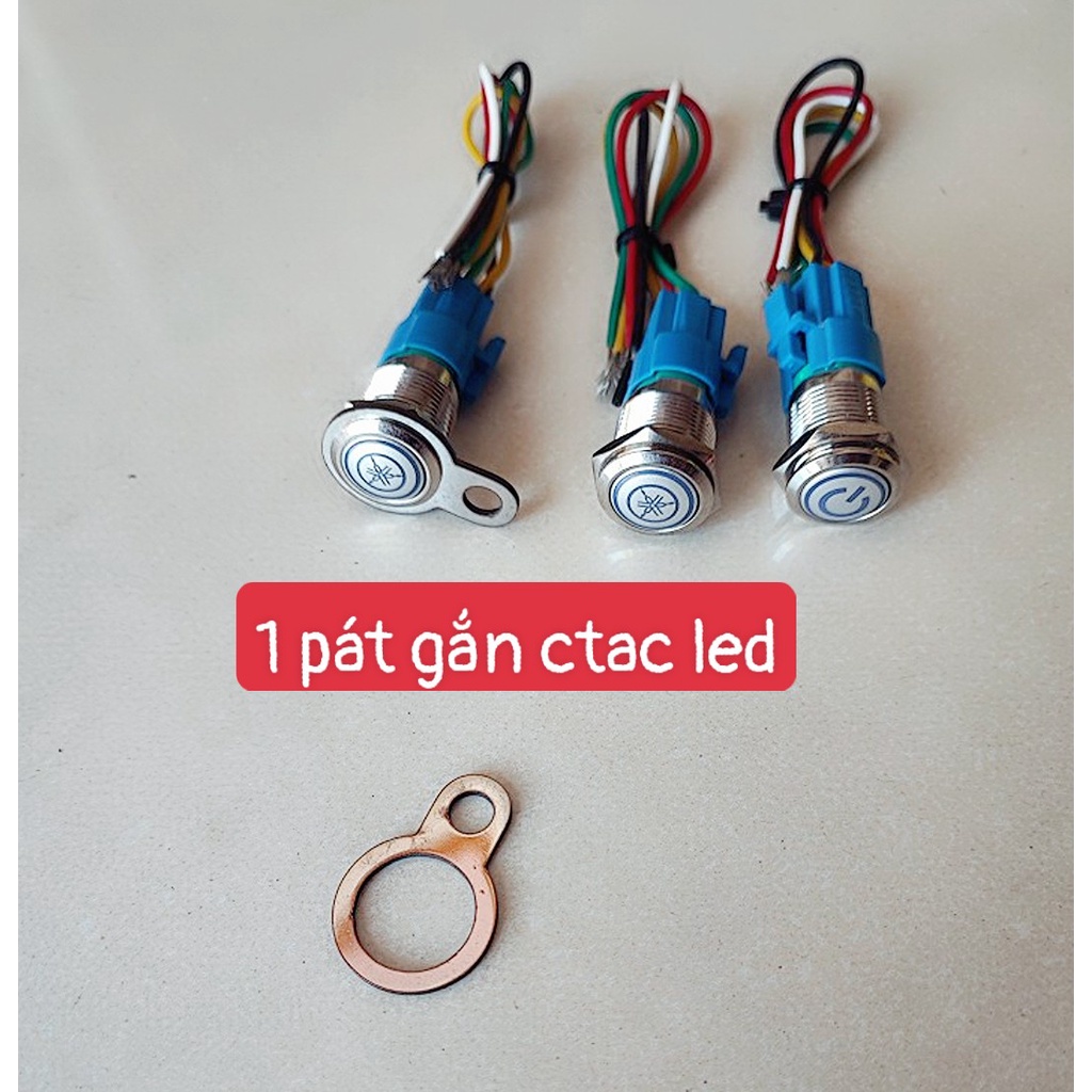 Pát Gắn Công Tắc led chất liệu Inox 304